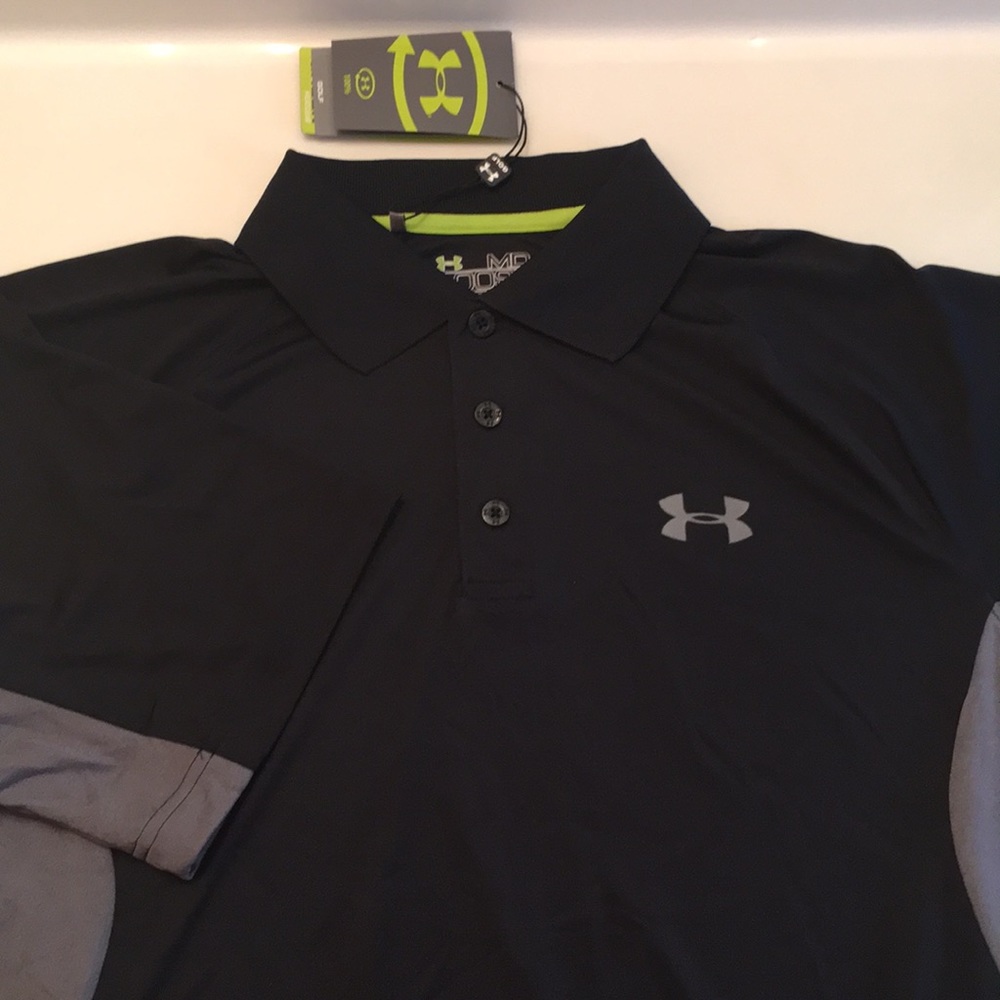 Under Armour UA Men’s Catalyst Golf Polo Shirt - Picture 4 of 8